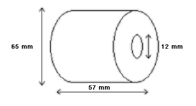 Termorulle 57x65x12 mm